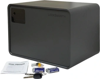 Сейф мебельный LockSworth VS4529-BK взломостойкий встраиваемый 250x360x250мм электронный/ключевой/биометрический - купить недорого с доставкой в интернет-магазине