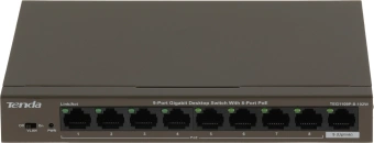 Коммутатор Tenda TEG1109P-8-102W (L2) 9x1Гбит/с 8PoE 92W неуправляемый - купить недорого с доставкой в интернет-магазине