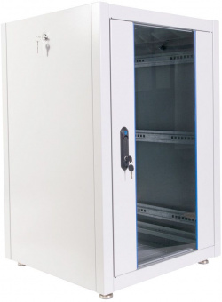 Шкаф коммутационный ЦМО (ШТК-Э-18.6.6-13АА) напольный 18U 598x600мм пер.дв.стекл металл 2 бок.пан. 540кг серый 515мм 43кг 180град. 920мм IP20 - купить недорого с доставкой в интернет-магазине