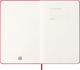 Ежедневник Moleskine CLASSIC Large 130х210мм 400стр. красный - купить недорого с доставкой в интернет-магазине