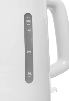 Чайник электрический Candy QA00A1M00RU 1.7л. 2200Вт белый корпус: пластик (CK-100) - купить недорого с доставкой в интернет-магазине