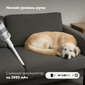 Пылесос Polaris IQ Home PVCS 8200 Handstick Duo Pro 800Вт белый 16 - купить недорого с доставкой в интернет-магазине