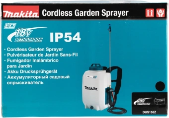 Опрыскиватель Makita DUS158Z аккум. ранц. 15л белый/бирюзовый - купить недорого с доставкой в интернет-магазине