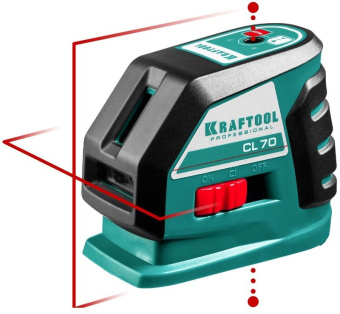 Нивелир лазерн. Kraftool 34660-3 цв.луч. красный 2луч. - купить недорого с доставкой в интернет-магазине