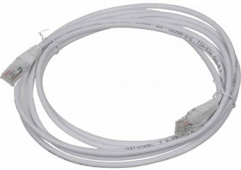 Патч-корд Lanmaster TWT-45-45-3.0-WH UTP вилка RJ-45-вилка RJ-45 кат.5е 3м белый ПВХ (уп.:1шт) - купить недорого с доставкой в интернет-магазине