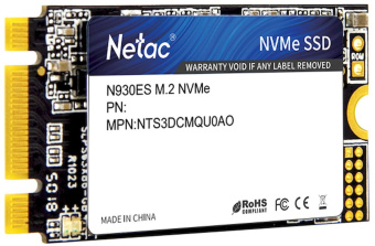 Накопитель SSD Netac PCIe 3.0 x2 128GB NT01N930ES-128G-E2X N930ES M.2 2242 - купить недорого с доставкой в интернет-магазине