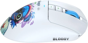 Мышь A4Tech Bloody R73 Pro белый/рисунок оптическая 26000dpi беспров. USB-C 7but (R73 PRO NYX MIRAGE) - купить недорого с доставкой в интернет-магазине