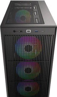 Корпус ID-Cooling Ware 510 черный без БП ATX 7x120mm 5x140mm 1xUSB2.0 1xUSB3.0 audio bott PSU - купить недорого с доставкой в интернет-магазине