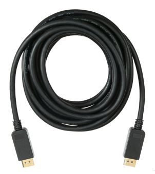 Кабель аудио-видео Buro v 1.2 DisplayPort (m)/DisplayPort (m) 5м. позолоч.конт. черный (BHP DPP_1.2-5) - купить недорого с доставкой в интернет-магазине