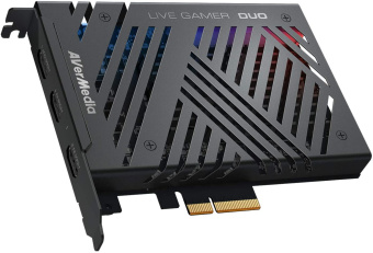 Карта видеозахвата Avermedia LIVE GAMER DUO GC570D внутренний PCI-E x4 - купить недорого с доставкой в интернет-магазине