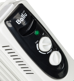 Радиатор масляный Ballu Classic BOH/CL-05WRN 1000Вт белый/черный - купить недорого с доставкой в интернет-магазине