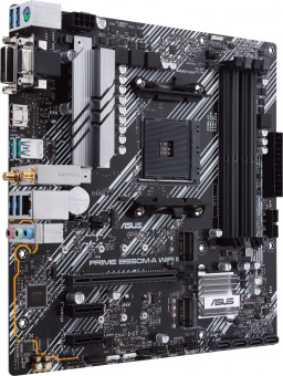 Материнская плата Asus PRIME B550M-A WIFI II Soc-AM4 AMD B550 4xDDR4 mATX AC`97 8ch(7.1) GbLAN RAID+VGA+DVI+HDMI - купить недорого с доставкой в интернет-магазине