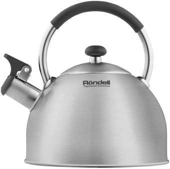 Чайник металлический Rondell Solo RDS-1608 2.5л. стальной - купить недорого с доставкой в интернет-магазине