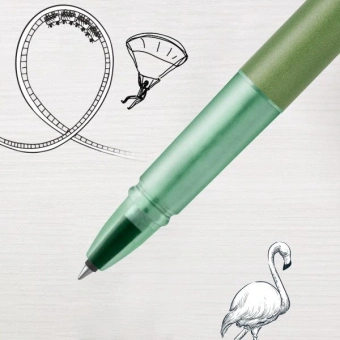 Ручка роллер Parker Vector XL (2159777) зеленый F черн. черн. подар.кор. - купить недорого с доставкой в интернет-магазине