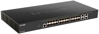 Коммутатор D-Link DXS-1210-28S DXS-1210-28S/A1A (L2+) 4x10Гбит/с 24SFP+ настраиваемый - купить недорого с доставкой в интернет-магазине