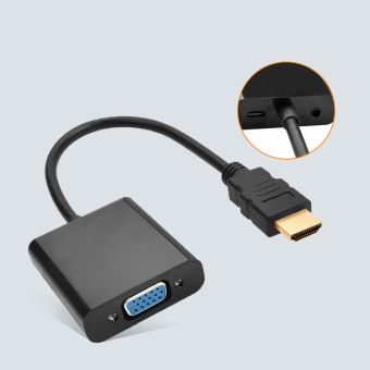 Переходник Buro HDMI-M-VGA-F-WUSB HDMI (m) VGA (f) 0.1м - купить недорого с доставкой в интернет-магазине