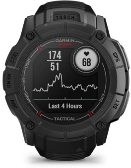 Смарт-часы Garmin Instinct 2X Solar Tactical Edition 50мм 1" MIP корп.черный рем.черный (010-02805-03) - купить недорого с доставкой в интернет-магазине
