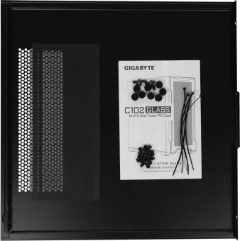 Корпус Gigabyte C102B GB-C102G черный без БП mATX 7x120mm 4x140mm 2xUSB3.0 audio bott PSU - купить недорого с доставкой в интернет-магазине