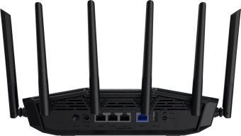 Роутер беспроводной Asus TUF-BE9400 BE9400 100/1000/2500BASE-T черный - купить недорого с доставкой в интернет-магазине
