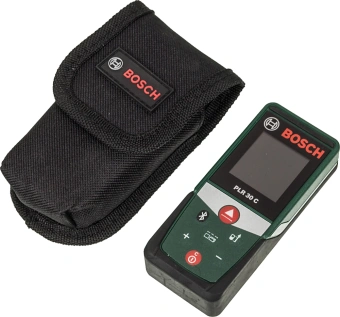 Лазерный дальномер Bosch PLR 30 C 2кл.лаз. 635нм цв.луч. красный (0603672120) - купить недорого с доставкой в интернет-магазине