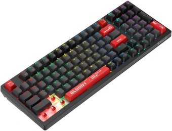 Клавиатура A4Tech Bloody WS98 механическая черный USB беспроводная BT/Radio Multimedia for gamer LED (WS98) - купить недорого с доставкой в интернет-магазине