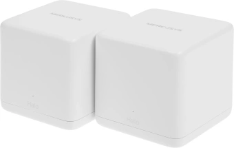Бесшовный Mesh роутер Mercusys Halo H60X(2-pack) AX1500 10/100/1000BASE-TX белый (упак.:2шт) - купить недорого с доставкой в интернет-магазине