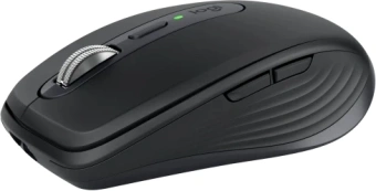 Мышь Logitech MX Anywhere 3S графитовый оптическая 8000dpi silent беспров. BT/Radio USB для ноутбука 5but (910-006935) - купить недорого с доставкой в интернет-магазине
