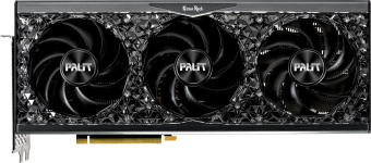 Видеокарта Palit PCI-E 4.0 PA-RTX4080 GAMEROCK OC NVIDIA GeForce RTX 4080 16384Mb 256 GDDR6X 2205/22400 HDMIx1 DPx3 HDCP Ret - купить недорого с доставкой в интернет-магазине