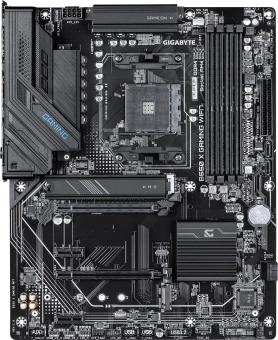 Материнская плата Gigabyte B550 X GAMING WF7 Soc-AM4 AMD B550 4xDDR4 ATX AC`97 8ch(7.1) 2.5Gg RAID+HDMI+DP - купить недорого с доставкой в интернет-магазине