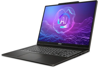 Ноутбук MSI Venture A16 AI+ A3HMG-027XRU Ryzen AI 5 340 16Gb SSD512Gb AMD Radeon 840M 16" OLED 2K (2048x1280) без ОС grey WiFi BT Cam (9S7-261K21-027) - купить недорого с доставкой в интернет-магазине