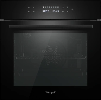 Духовой шкаф Электрический Weissgauff EOV 799 SB черный - купить недорого с доставкой в интернет-магазине