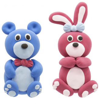 Пластилин легкий Silwerhof Веселые друзья LC36OP-540st 36цв. 15гр. стек 3шт пакет - купить недорого с доставкой в интернет-магазине