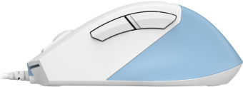 Мышь A4Tech Fstyler FM45S Air голубой/белый оптическая 2400dpi silent USB 7but (FM45S AIR USB (LCY BLUE)) - купить недорого с доставкой в интернет-магазине