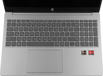Ноутбук HP 15-fc0003nia Ryzen 5 7520U 8Gb SSD512Gb AMD Radeon 610M 15.6" IPS FHD (1920x1080) FreeDOS silver WiFi BT Cam (7K2M6EA) - купить недорого с доставкой в интернет-магазине