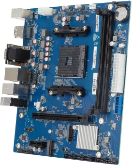 Материнская плата IRU A520M-VHDi/M.2 Soc-AM4 AMD A520 mATX AC`97 8ch(7.1) GbLAN+VGA+HDMI+DP - купить недорого с доставкой в интернет-магазине