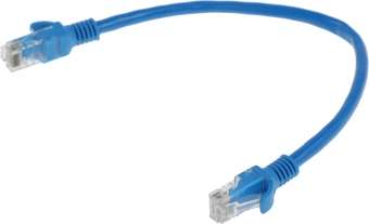 Патч-корд Premier PP6U-0.25M/B 10000Гбит/с UTP 4 пары cat.6 CCA molded 0.25м синий RJ-45 (m)-RJ-45 (m) - купить недорого с доставкой в интернет-магазине