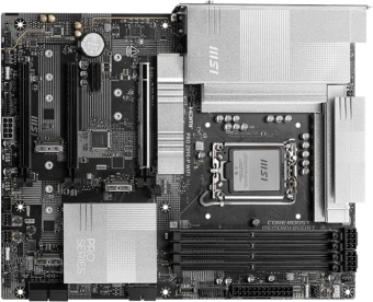 Материнская плата MSI PRO Z890-P WIFI Soc-1851 Intel Z890 ATX AC`97 8ch(7.1) 5Gigabit RAID+HDMI+DP - купить недорого с доставкой в интернет-магазине