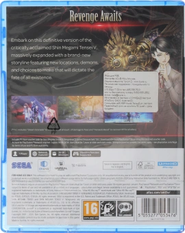 Игра для PS5 PlayStation Shin Megami Tensei V: Vengeance Стандартное издани (16+) - купить недорого с доставкой в интернет-магазине