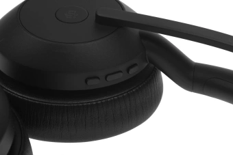 Наушники с микрофоном Jabra Evolve2 55 Link380c MS Stand черный накладные BT оголовье (25599-999-889) - купить недорого с доставкой в интернет-магазине