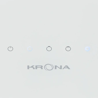Вытяжка каминная Krona Uran 600 DN 4S белый управление: сенсорное (1 мотор) - купить недорого с доставкой в интернет-магазине