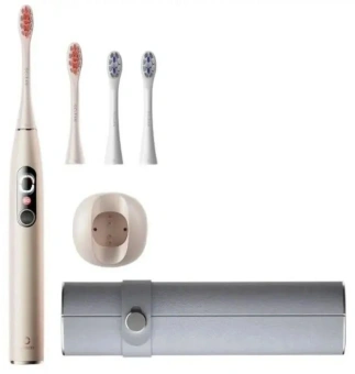 Зубная щетка электрическая Oclean X Pro Digital Set Y2076 золотистый - купить недорого с доставкой в интернет-магазине