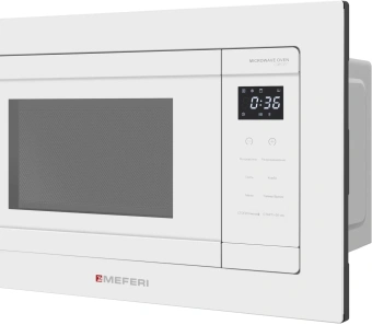 Микроволновая печь Meferi MMO6020WH 20л. 800Вт белый (встраиваемая) - купить недорого с доставкой в интернет-магазине