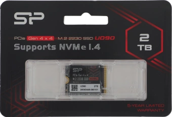 Накопитель SSD Silicon Power PCIe 4.0 x4 2TB SP02KGBP44UD9007 M-Series UD90 M.2 2230 - купить недорого с доставкой в интернет-магазине