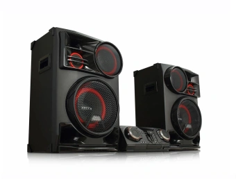 Минисистема LG CL98-FS черный 3500Вт FM USB BT - купить недорого с доставкой в интернет-магазине