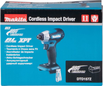 Шуруповерт Makita DTD157Z аккум. патрон:шестигр.1/4" - купить недорого с доставкой в интернет-магазине
