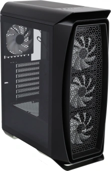 Корпус Aerocool Aero One Frost-G-BK-v1 черный без БП ATX 4x120mm 2x140mm 2xUSB3.0 audio bott PSU - купить недорого с доставкой в интернет-магазине