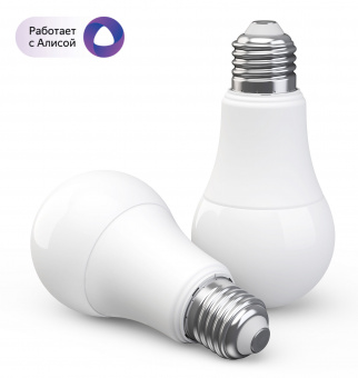 Умная лампа Aqara LED Light Bulb E27 9Вт 806lm Wi-Fi (ZNLDP12LM) - купить недорого с доставкой в интернет-магазине