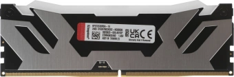 Память DDR5 16GB 7200MHz Kingston KF572C38RSA-16 Fury Renegade Black RGB RTL Gaming PC5-57600 CL38 DIMM 288-pin 1.45В single rank с радиатором Ret - купить недорого с доставкой в интернет-магазине