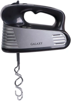 Миксер ручной Galaxy GL2208 250Вт черный/серебристый - купить недорого с доставкой в интернет-магазине