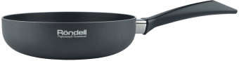 Сковорода Rondell Arabesco RDA-776 круглая 24см покрытие: Xylan Plus ручка несъемная (без крышки) серый - купить недорого с доставкой в интернет-магазине